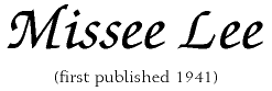 Missee Lee